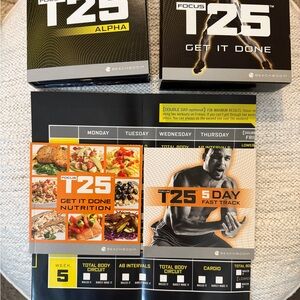 Beachbody T25 Alpha and Beta Workout Set